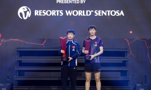 b体育下载-孙颖莎4比2王曼昱 夺WTT新加坡大满贯赛女单冠军