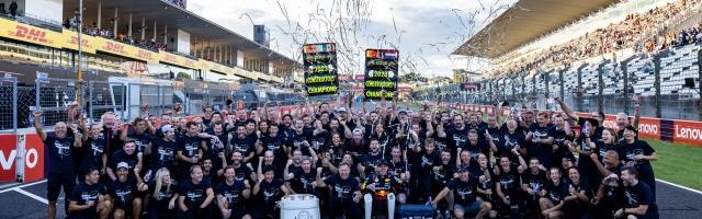 b体育登录入口-维斯塔潘笑傲铃木赛道 红牛车队加冕F1“六冠王”